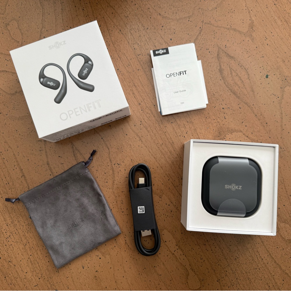 SHOKZ OpenFit - Bluetooth Headphones